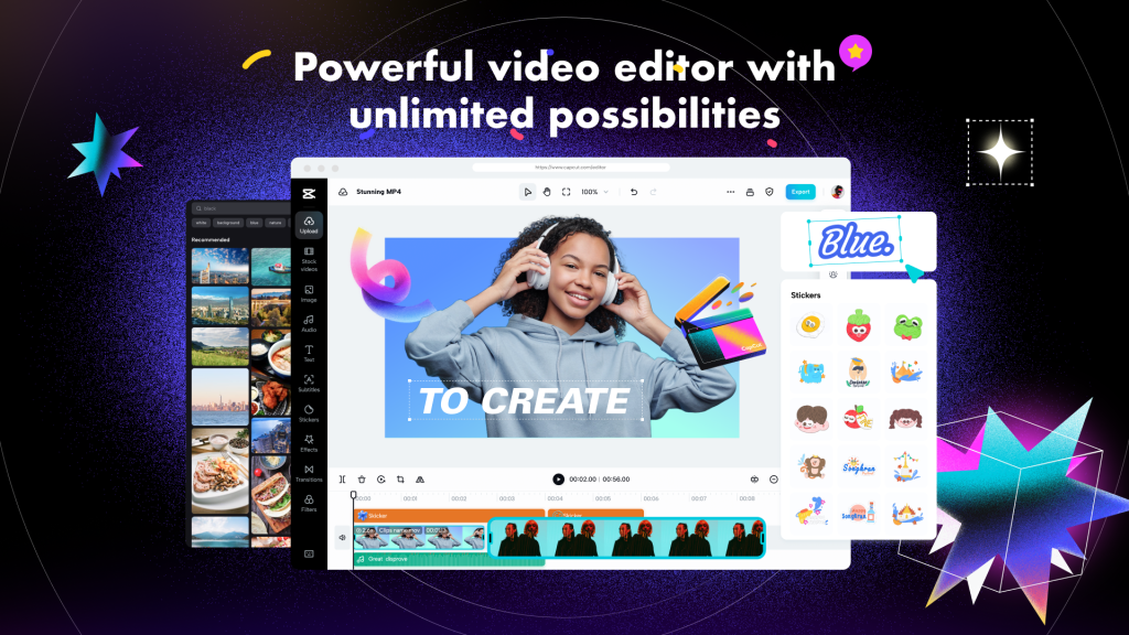 CapCut to edit your Photo & Video