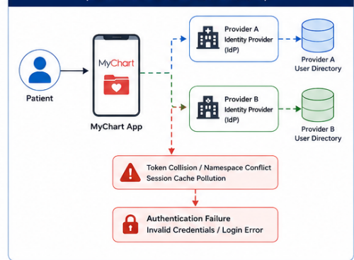 cross organization authentication architecture