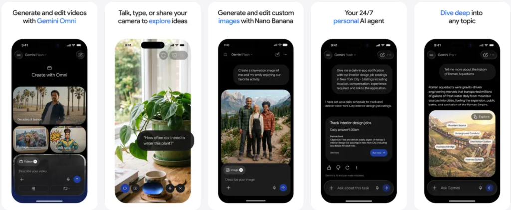 google gemini can do what