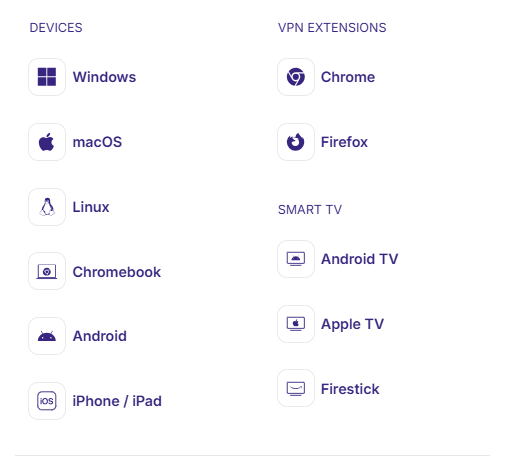 proton vpn download for what devices